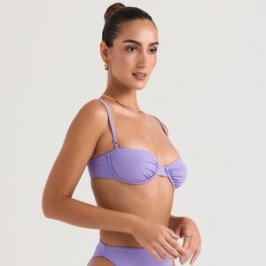 House of CB ‘Monaco’ Violet Underwired Bikini Top NWT